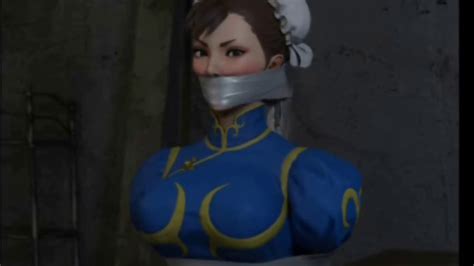 Chun Li Street Fighter 5 Tied Up And Gagged Captured Damsel Youtube