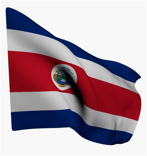 Flag Costa Rica White Free Photo Bandera Costa Rica Png Transparent