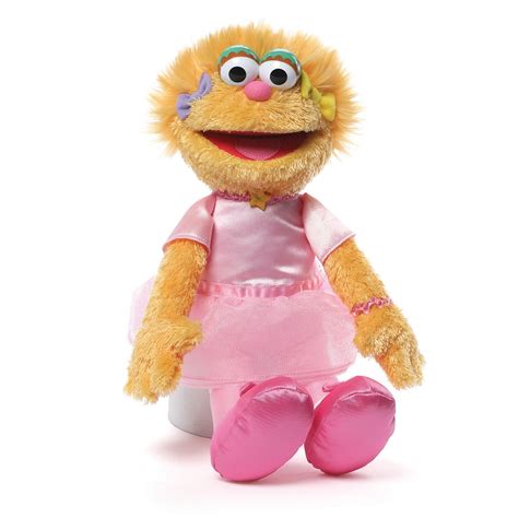 sesame street zoe 12 inches natures collection plush and soft toys specialty retailer