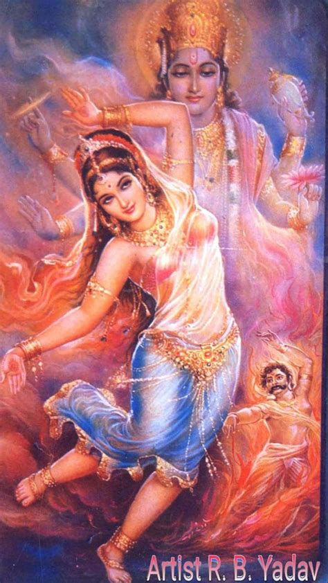 Mohini Avatar Of Lord Vishnu Shiva Art Goddess Art Vedic Art