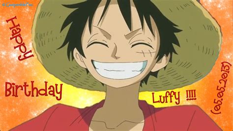 Happy Birthday Luffy 2013 By Gueparddefeu On Deviantart