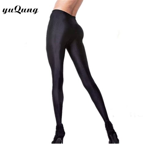Yuqung Lycra Spandex Shinny Leggings Leggins Panty Hosesocks For Ballet