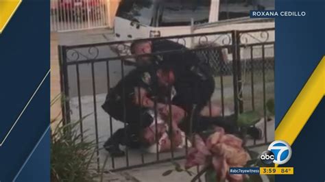 Santa Ana Police Investigating After Video Shows Rough Arrest Abc7 Los Angeles