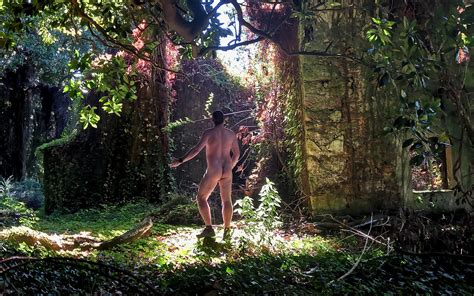 Naked In Abandoned House Urbex Sunlights