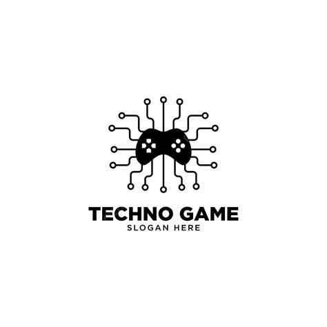 Game Logo Design Vector Hd Images Techno Game Logo Design Vector