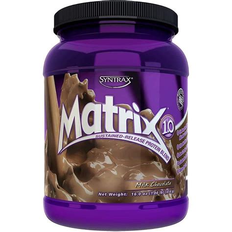Syntrax Matrix Sustained Release Protein Powder 9 Flavors And 3 Size