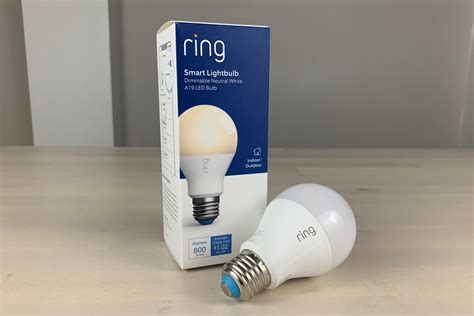 Ring A19 Smart Led Bulb Review Ring Dips Its Toe Into Traditional