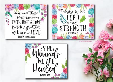 9 Free Printable Bible Verse Cards For Scripture Memory