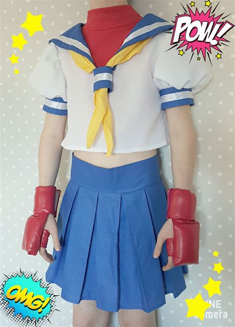 cosplay costume inspired by sakura from street fighter available at cosuniverse sakura street