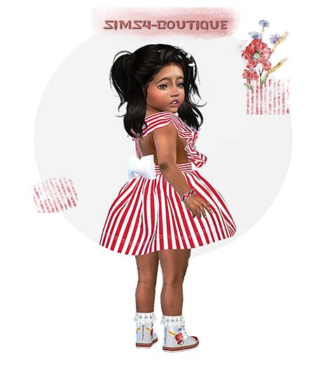Sims4 Boutique ♔ Designer Set For Toddler Girls Ts4 Toddler Girl