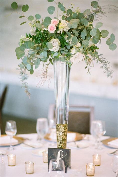 Tall Wedding Table Centerpiece Idea Weddingflowercenterpieces Flower