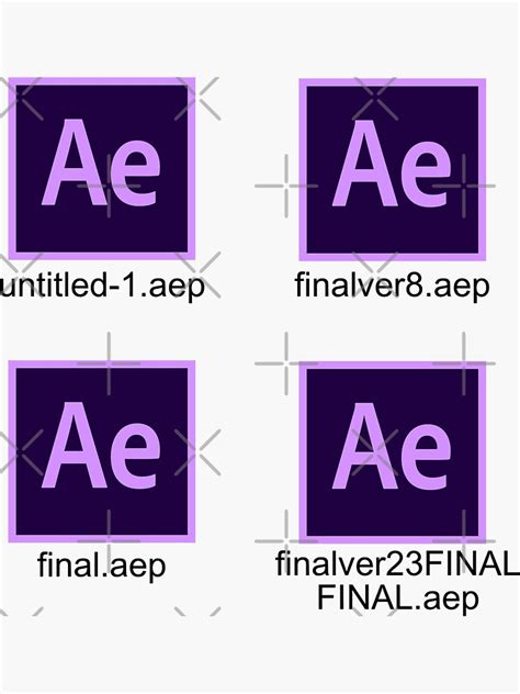 After Effects Aep Funny Files Video Editor Graphics Pack Sticker For