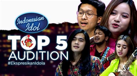 Best Moment Top 5 Audition 1 Indonesia Idol 2021 Youtube