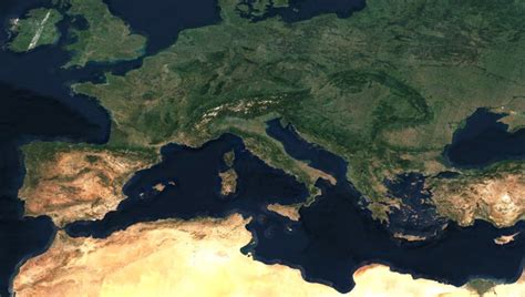 Space In Images 2017 03 Cloudless Europe