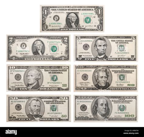 Every Denomination Of U S Currency In One Image Including The Very