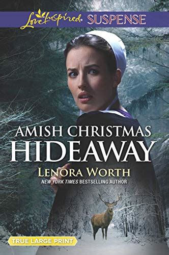 amish christmas hideaway love inspired suspense worth lenora 9781335679864 abebooks