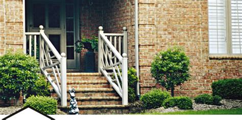 Cable railing may look too simple for some people. Railings Chippendale Vinyl Porch Railing : 7 Outstanding ...
