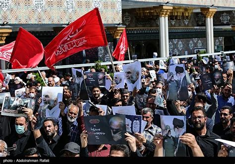تجمع اعتراض آمیز مردم شهیدپرور همدان در محکومیت هتک حرمت شهید همدانی فیلم و تصاویر تسنیم
