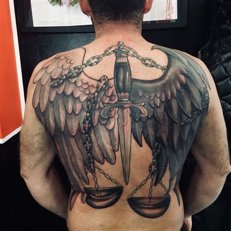Demon Angel Tattoo Sleeve