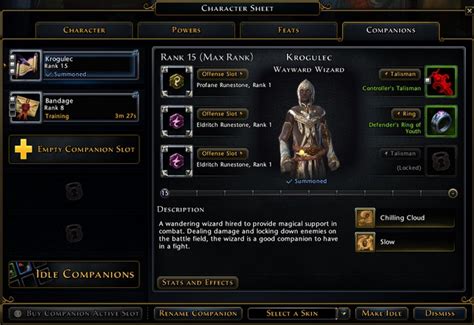 Check spelling or type a new query. Companions | Hero - Neverwinter Game Guide | gamepressure.com
