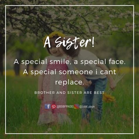 Brother & sister_best friends on instagram: No one can replace her | Sister friend quotes, Siblings ...