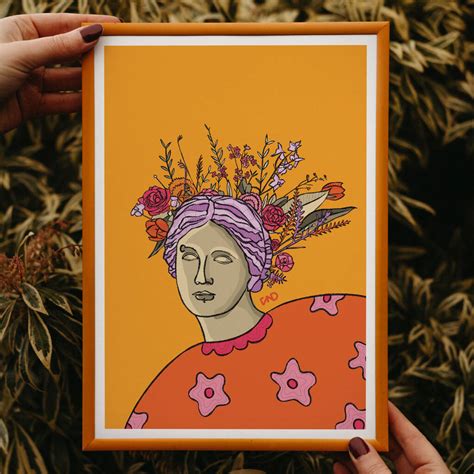 Divine Woman Art Print By Freya Niamh Design