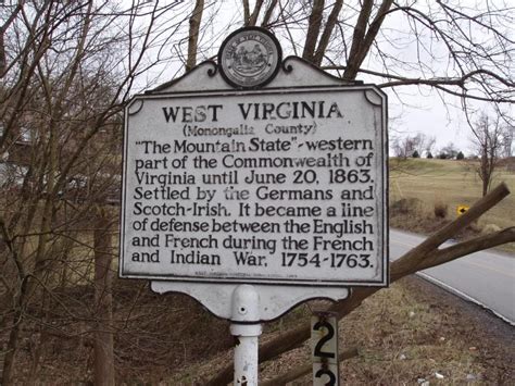 Wv Historical Markers Virginia Hill West Virginia Travel West