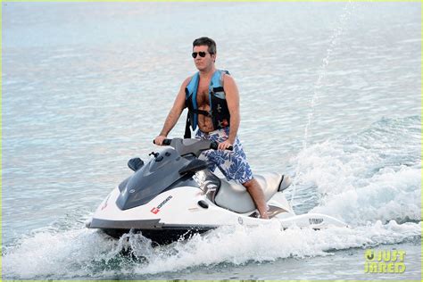 simon cowell goes shirtless while vacationing in barbados photo 3266836 shirtless simon