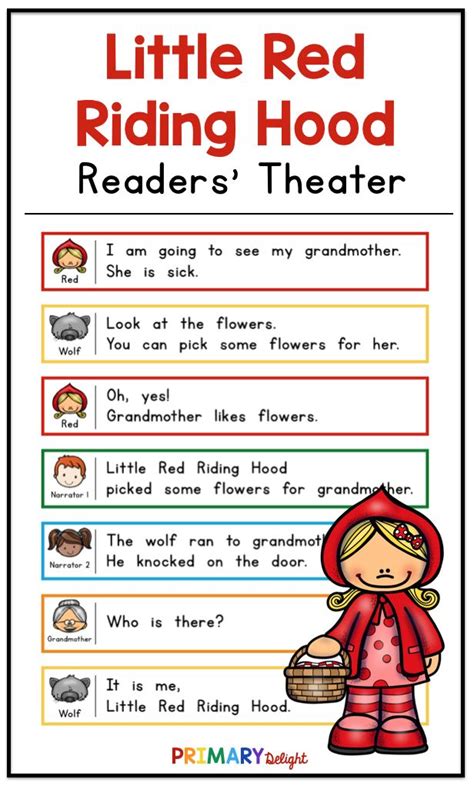 Little Red Riding Hood Readers Theater Readers Theater Play Scripts