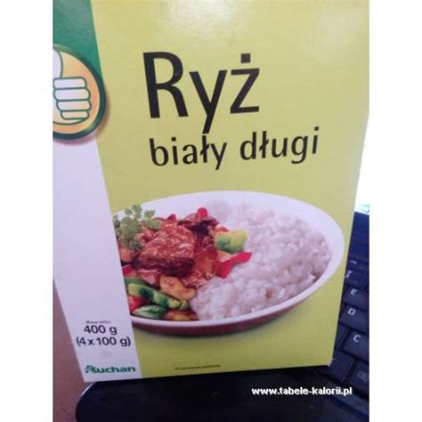 Free online calculators for everything. Ryż biały długi - Auchan - kalorie, wartości odżywcze, ile ...