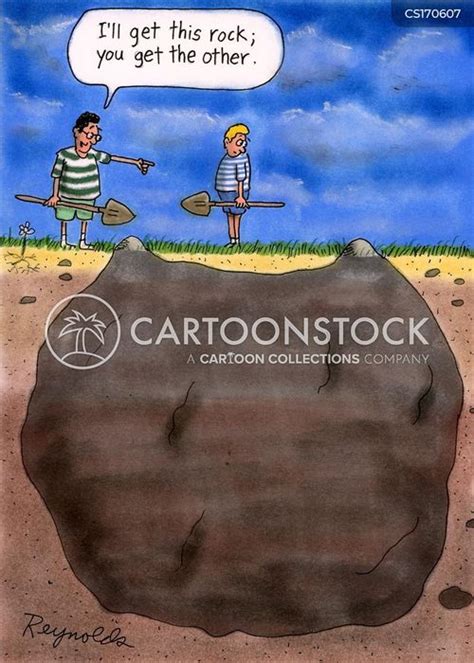 digging cartoon