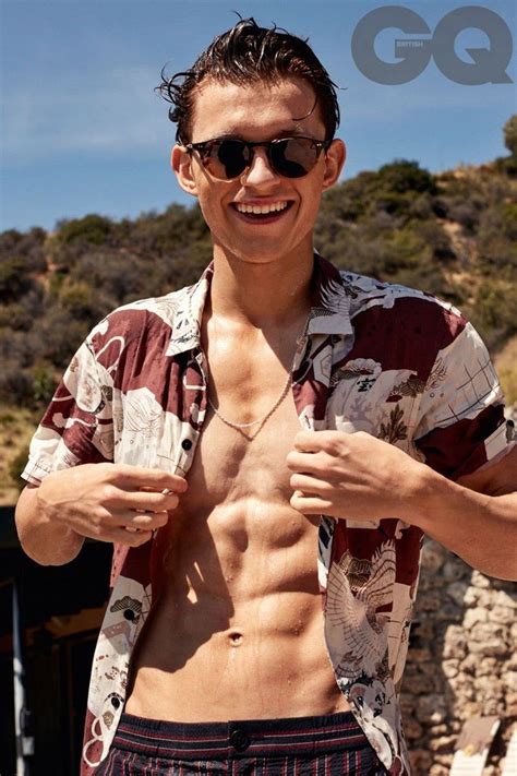 Tom Holland Six Pack Wallpapers Wallpaper Cave