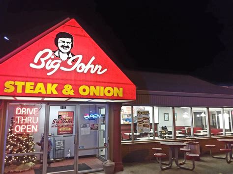 Big John Steak And Onion Menu In Owosso Michigan Usa