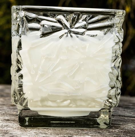 Unique Glass Square Container Candle Etsy Uk