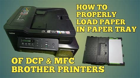 How To Put Paper In Brother Printer New Linksofstrathaven Com