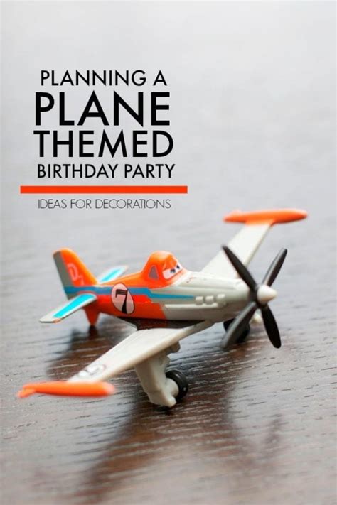 There are lots of ideas to see here, including: Planning a Plane Themed Birthday Party: Decoration Ideas ...