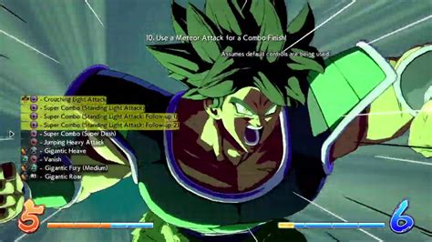 The button translations are in. DRAGON BALL FighterZ (PS4): Broly (DBS) Combo Challenges 7 ...