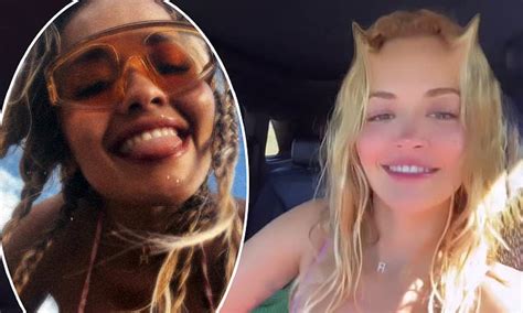 Rita Ora Shares A String Of Sunny Selfies In Hawaii Before Singing