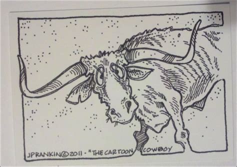 JP RANKIN The Art Of THE CARTOON COWbabe LONGHORN