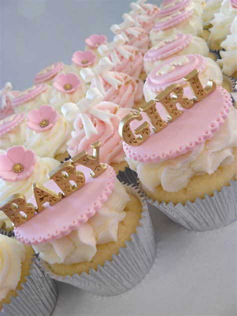 The Cup Cake Taste Brisbane Cupcakes Girl Baby Shower Cupcakes