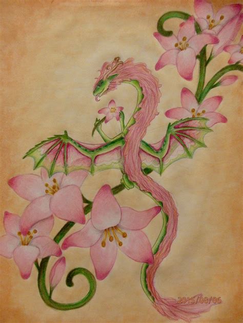 How to draw a dragon. flower dragon - Google Search | dragon | Pinterest | Dragons