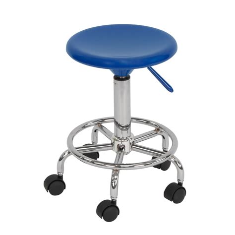 6 studio monitor stands to help you optimise your home studio; STUDIO DESIGNS Studio Stool / Blue / Chrome