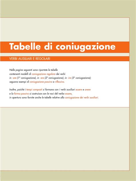 Nella coniugazione viene sottolineata, con un trattino, la vocale su cui deve appoggiarsi la voce i verbi a radice parzialmente irregolare sono suddivisi in gruppi secondo il loro tipo di irregolarità. Tabelle di coniugazione verbi regolari e irregolari.pdf