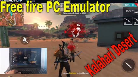 Free fire (gameloop) latest version: Free fire in PC Emulator | Kalahari Desert | Full Map ...