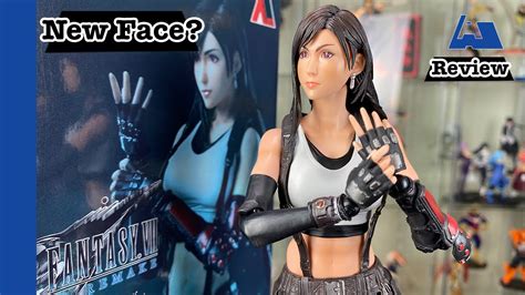 Tifa Lockhart Updated Face Plate Play Arts Kai Unbox Review YouTube