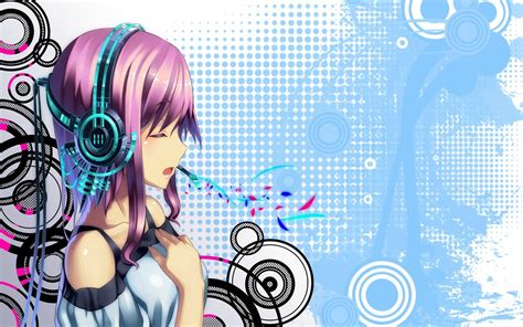 Anime Super Sonico Closed Eyes Anime Girls Wallpapers