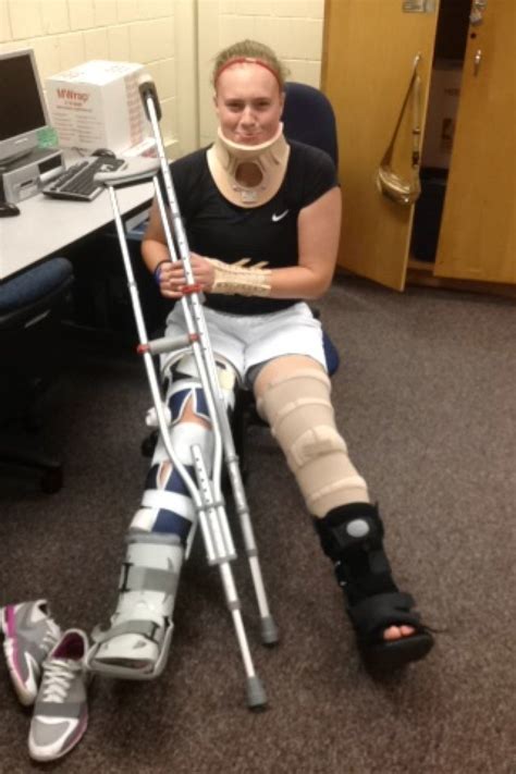 Crutches Athletic Training Tricks Of The Trade At OSI Physical Therapy Sports Knee Brace Hip