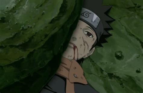 Imagem Obito Sendo Esmagado Pela Pedrapng Wiki Naruto Fandom