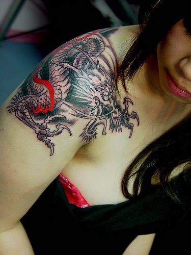 Discover (and save!) your own pins on pinterest Tribal Tattoos Designs: Japanese Dragon Tattoo