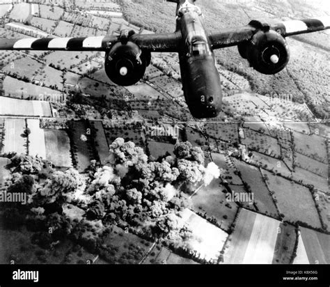 Douglas A 20 Havoc American Bomber Plane In Action During World War Ii